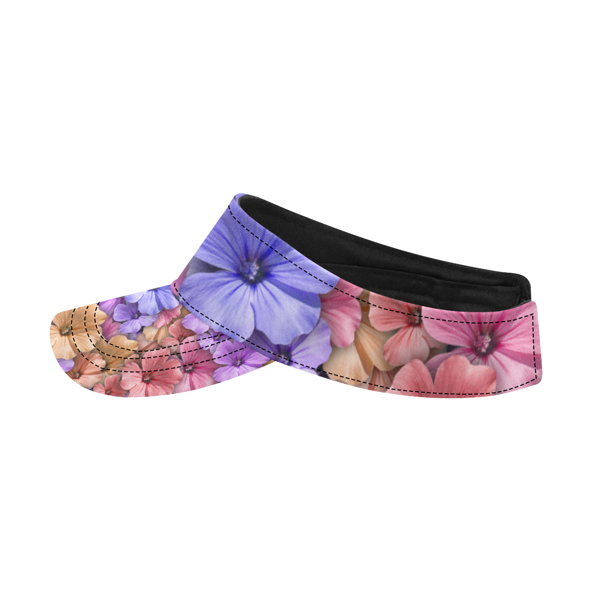 Colorful Geranium Pattern Unisex Sun Visor