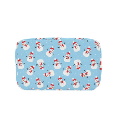 Snowman Print Design LKS305 Insulated Lunch Bag