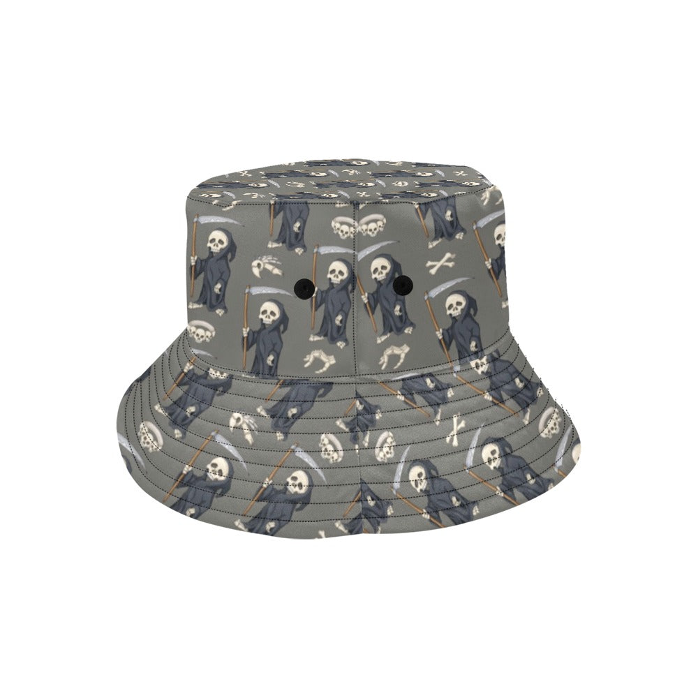 Skeleton Print Design LKS308 Unisex Bucket Hat