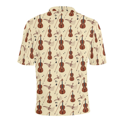 Cello Print Design LKS402 Men Polo Shirt