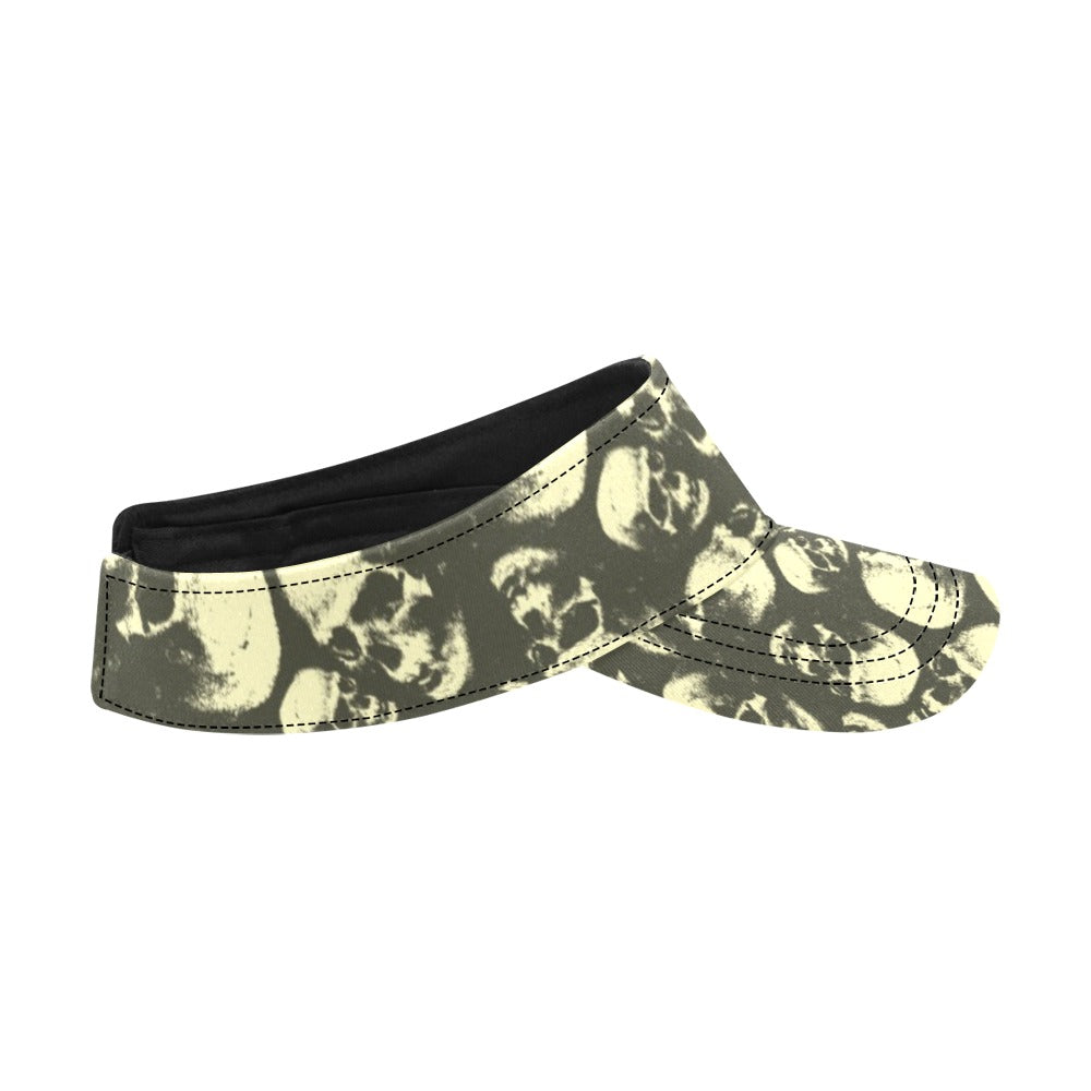 Skull Print Design LKS302 Unisex Sun Visor