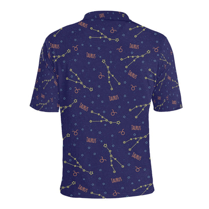 Taurus Print Design LKS301 Men Polo Shirt