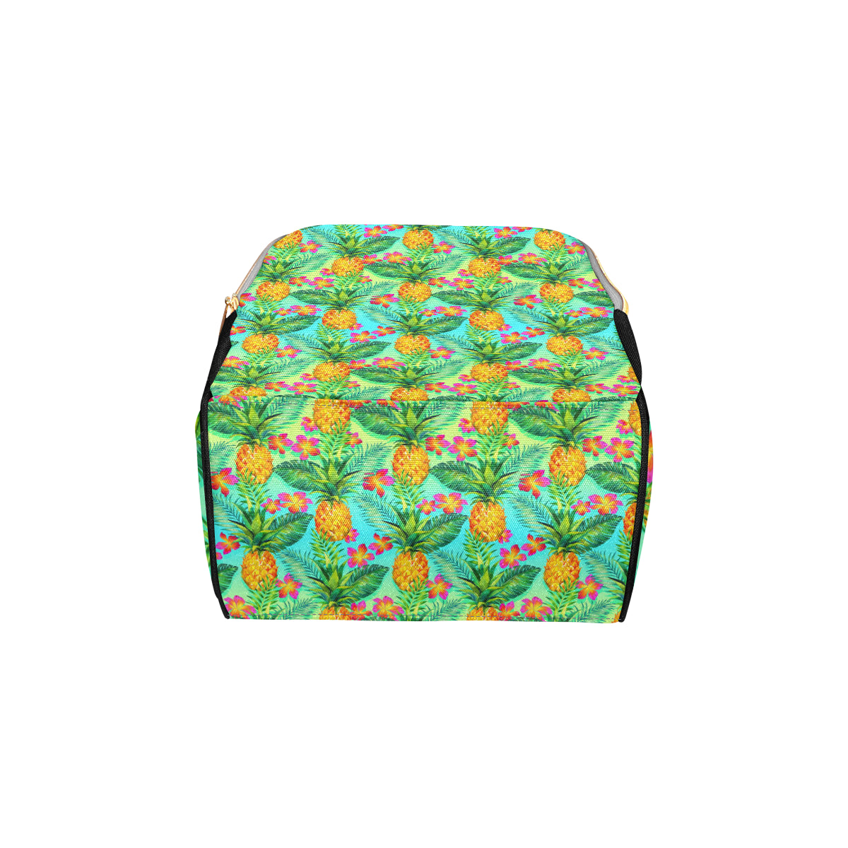 Pineapple Pattern Print Design PP010 Diaper Bag Backpack