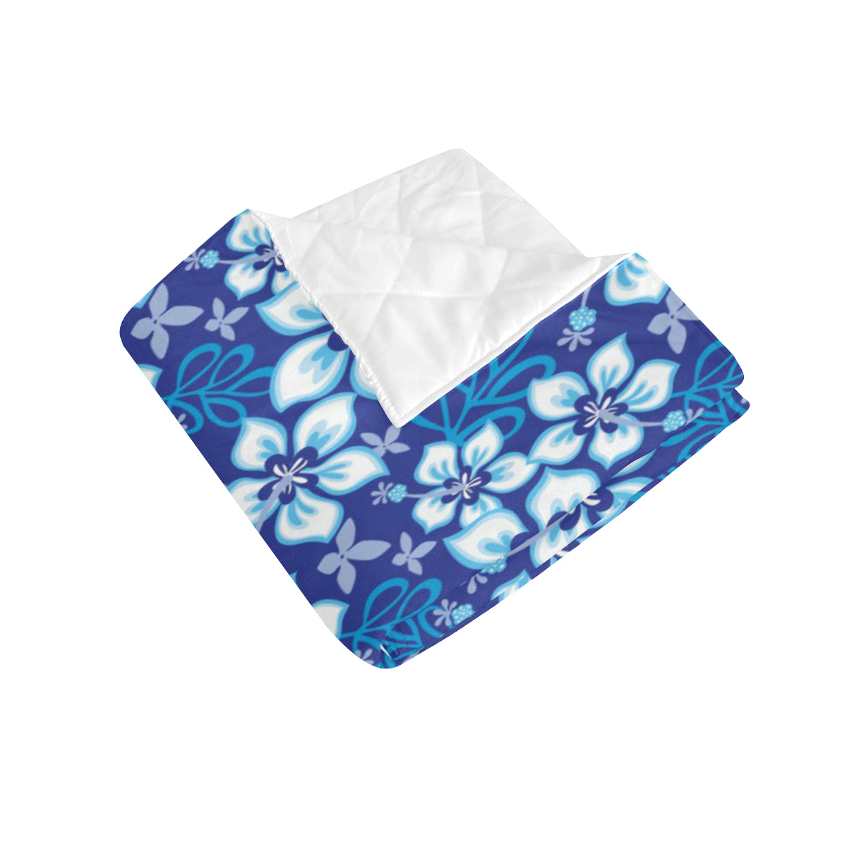 Hibiscus Pattern Print Design HB04 Premium Quilt