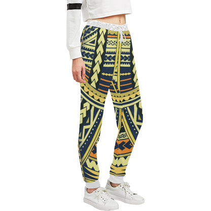 Polynesian Tattoo Print Unisex Sweatpants