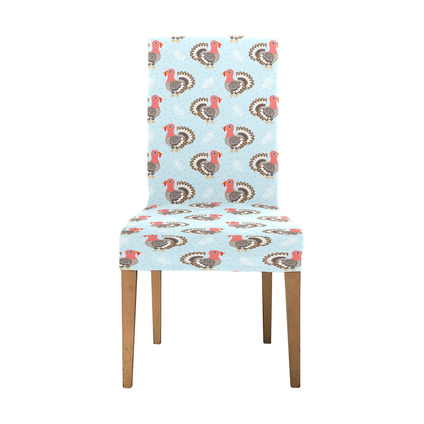 Turkey Print Design LKS403 Dining Chair Slipcover