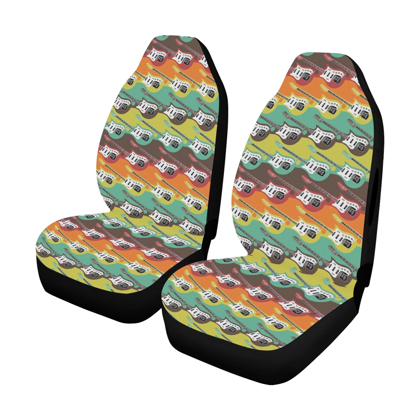 Electric Guitar Print Design LKS401 Car Seat Covers