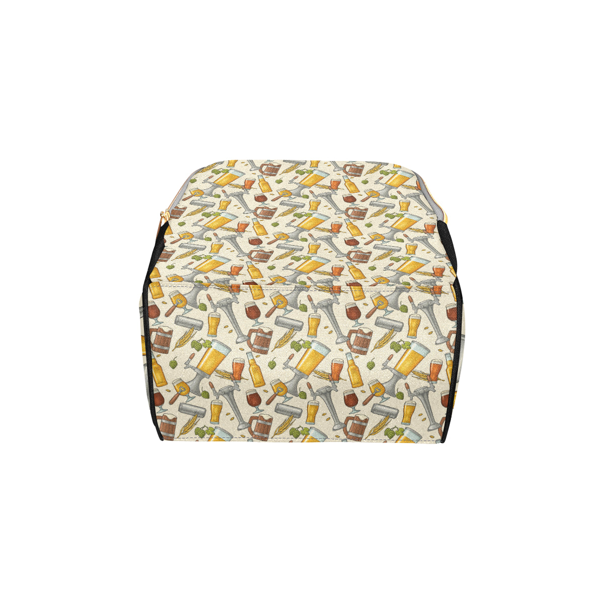 Beer Pattern Print Design 05 Diaper Bag Backpack