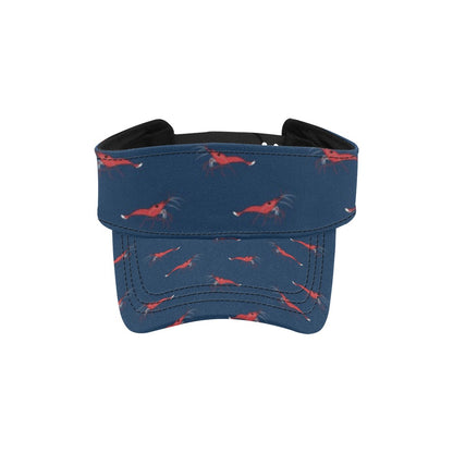 Shrimp Print Design LKS305 Unisex Sun Visor