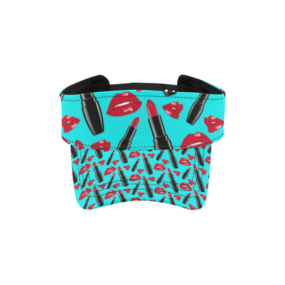 Lipstick Pattern Print Design LT02 Unisex Sun Visor
