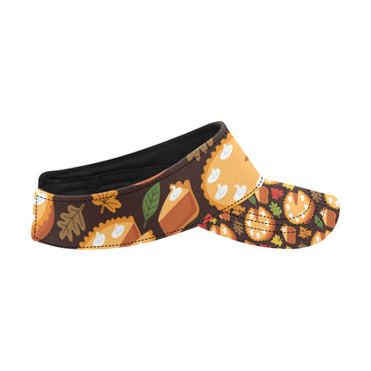 Pie Pattern Print Design A03 Unisex Sun Visor