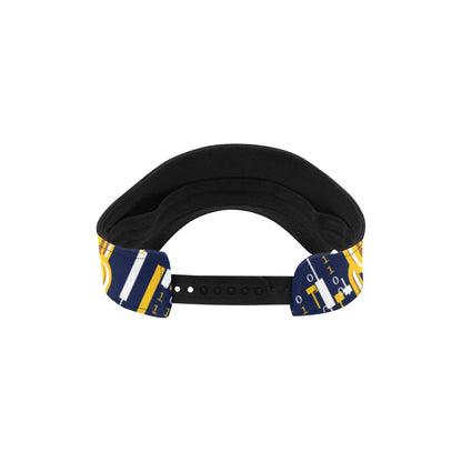 Cryptocurrency Chain Pattern Print Design 03 Unisex Sun Visor