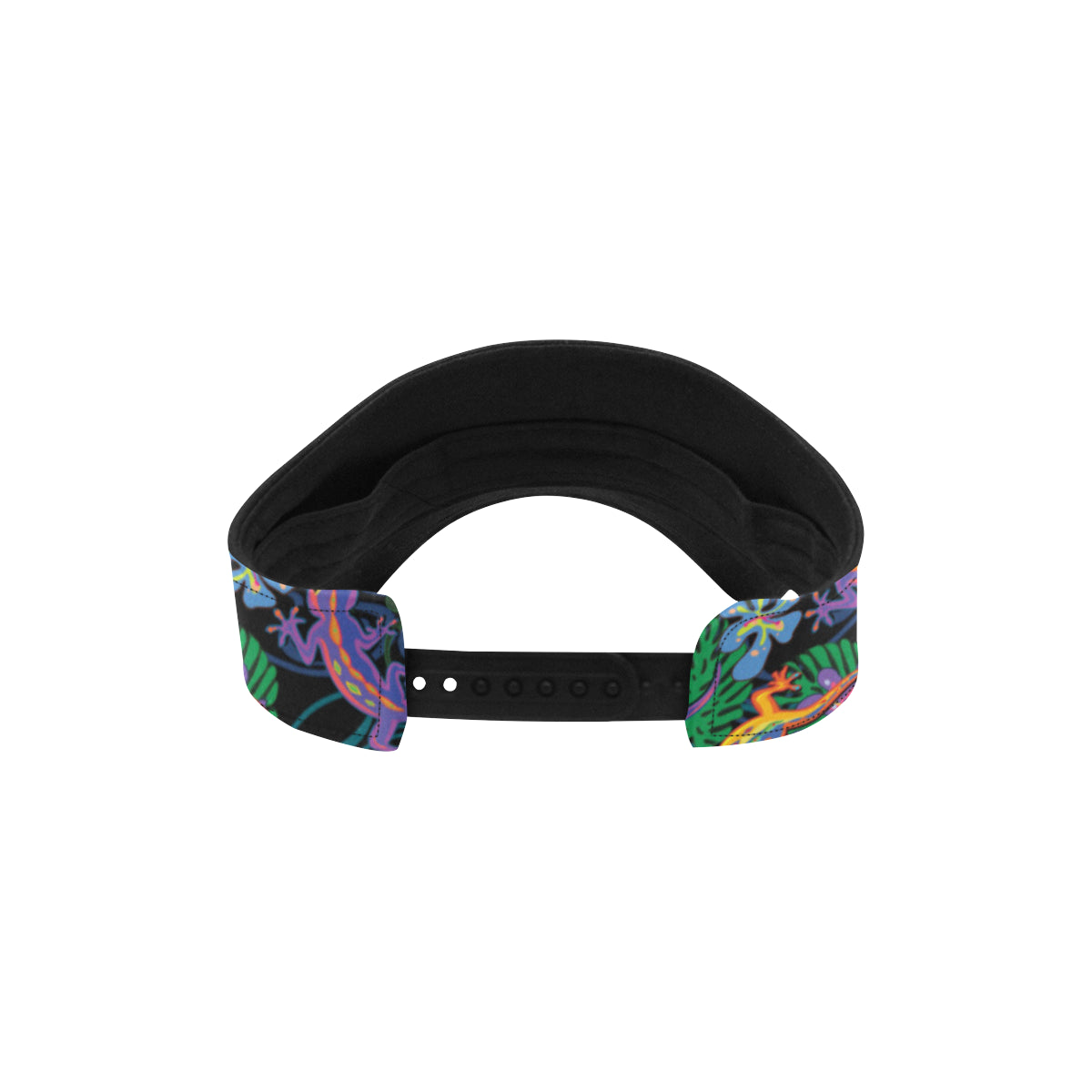 Gecko Colorful Pattern Print Design 01 Unisex Sun Visor