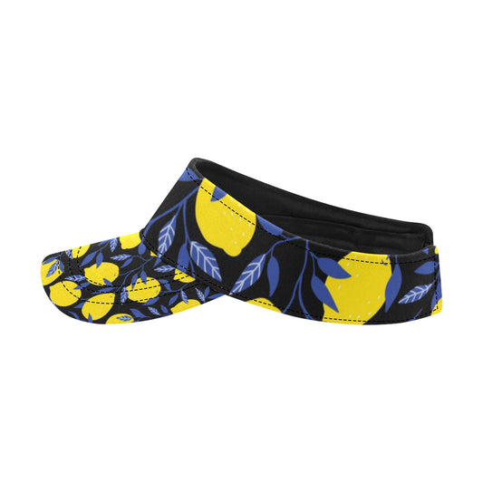 Lemon Pattern Print Design LM01 Unisex Sun Visor