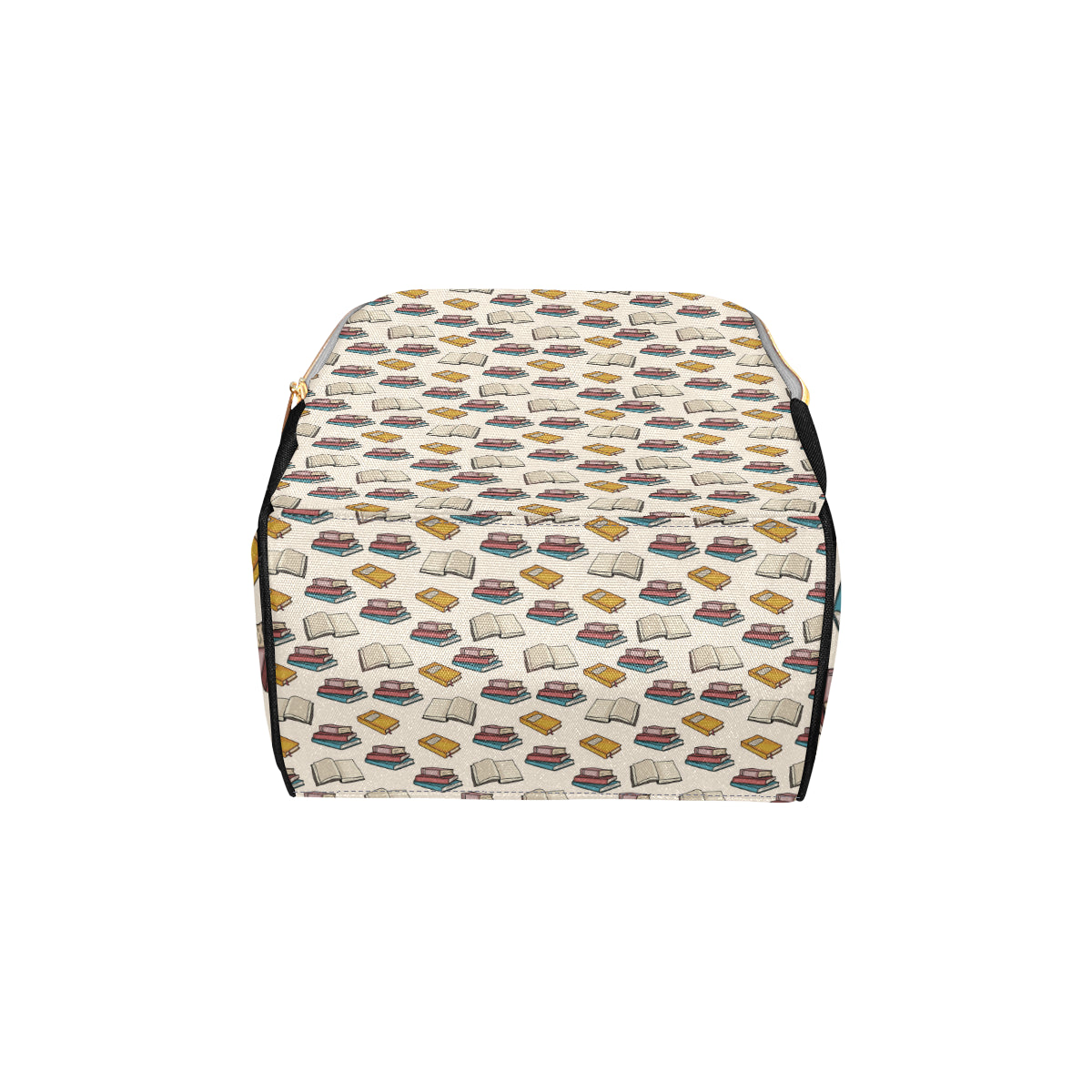 Book Pattern Print Design 04 Diaper Bag Backpack