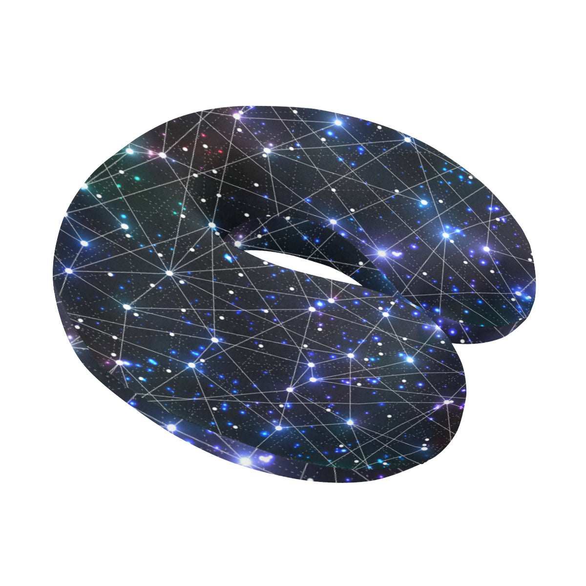 Cosmic Pattern Print Design 01 U-Shaped Travel Neck Pillow