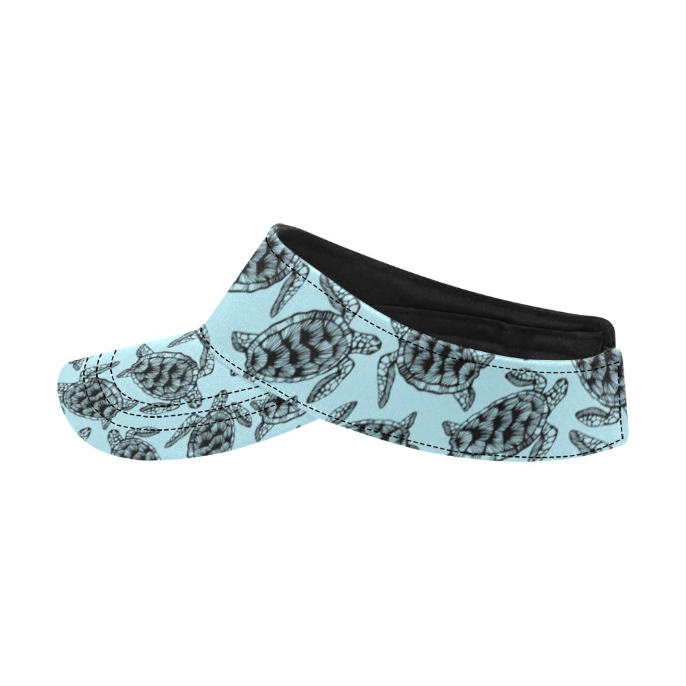 Sea Turtle Print Design LKS3010 Unisex Sun Visor