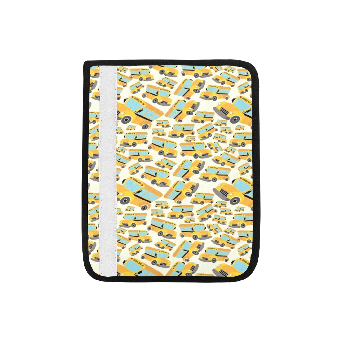 School Bus Print Design LKS301 Car Seat Belt Cover