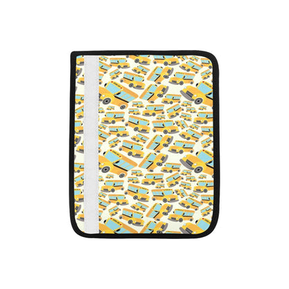 School Bus Print Design LKS301 Car Seat Belt Cover