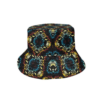 Tribal Pattern Print Design LKS309 Unisex Bucket Hat