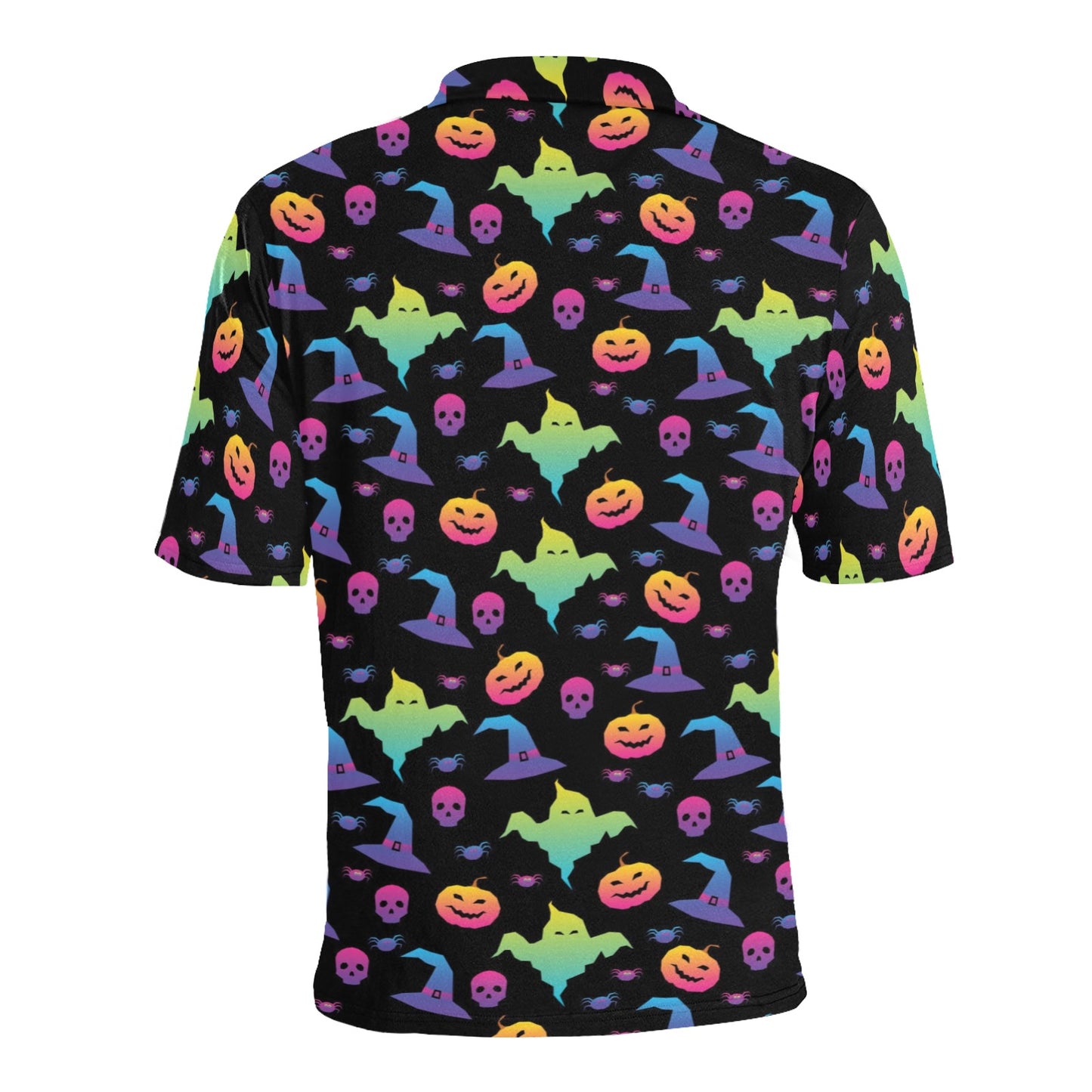 Halloween Print Design LKS404 Men Polo Shirt