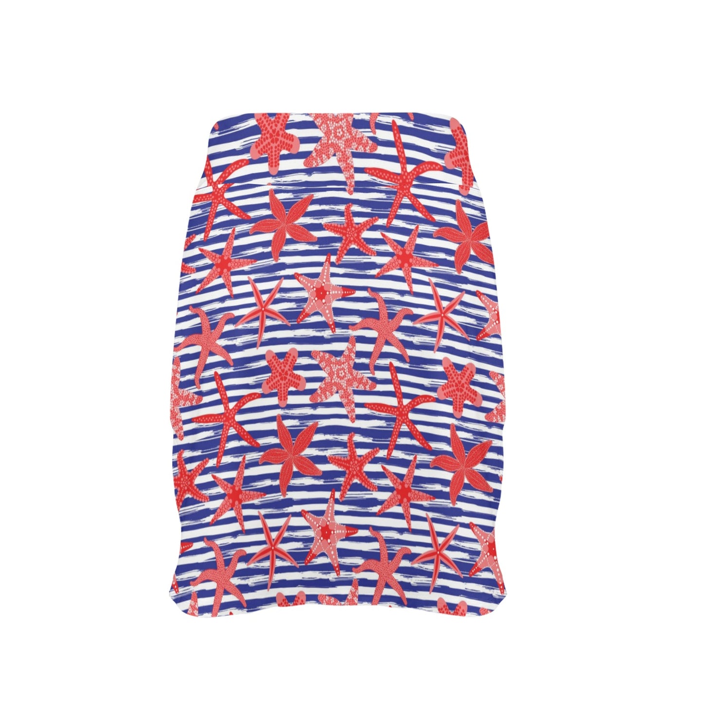 Starfish Print Design LKS401 17" Golf & Pickleball Skort with Pockets