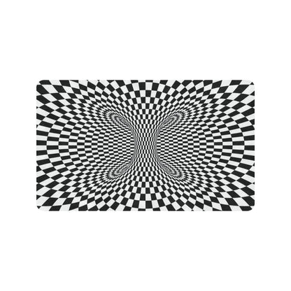 Optical illusion Projection Torus Rubber Doormat