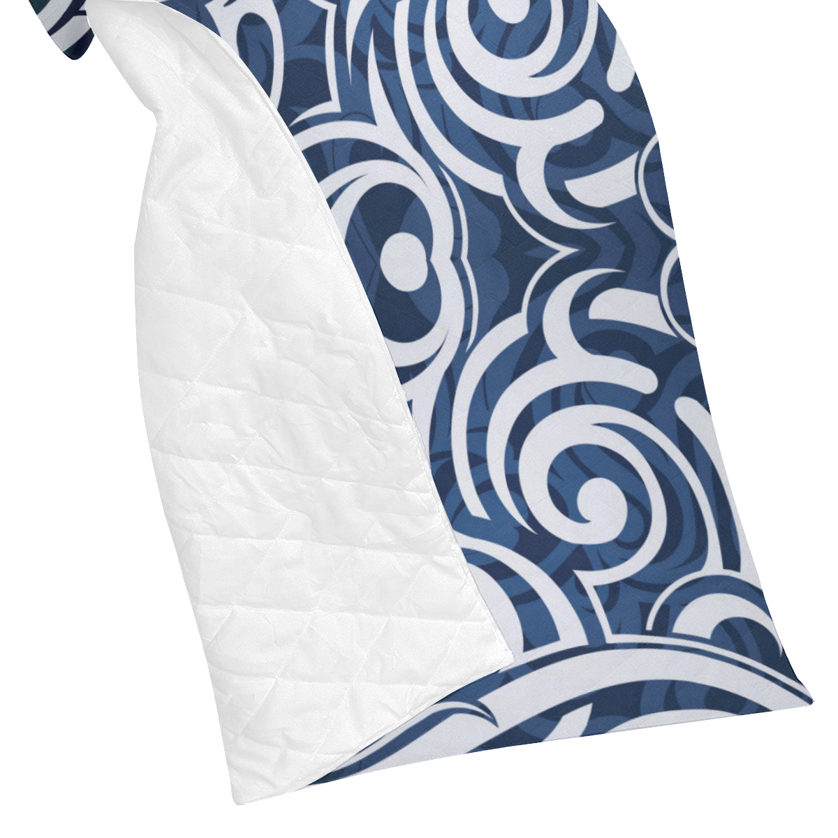 Maori Pattern Print Design 01 Premium Quilt