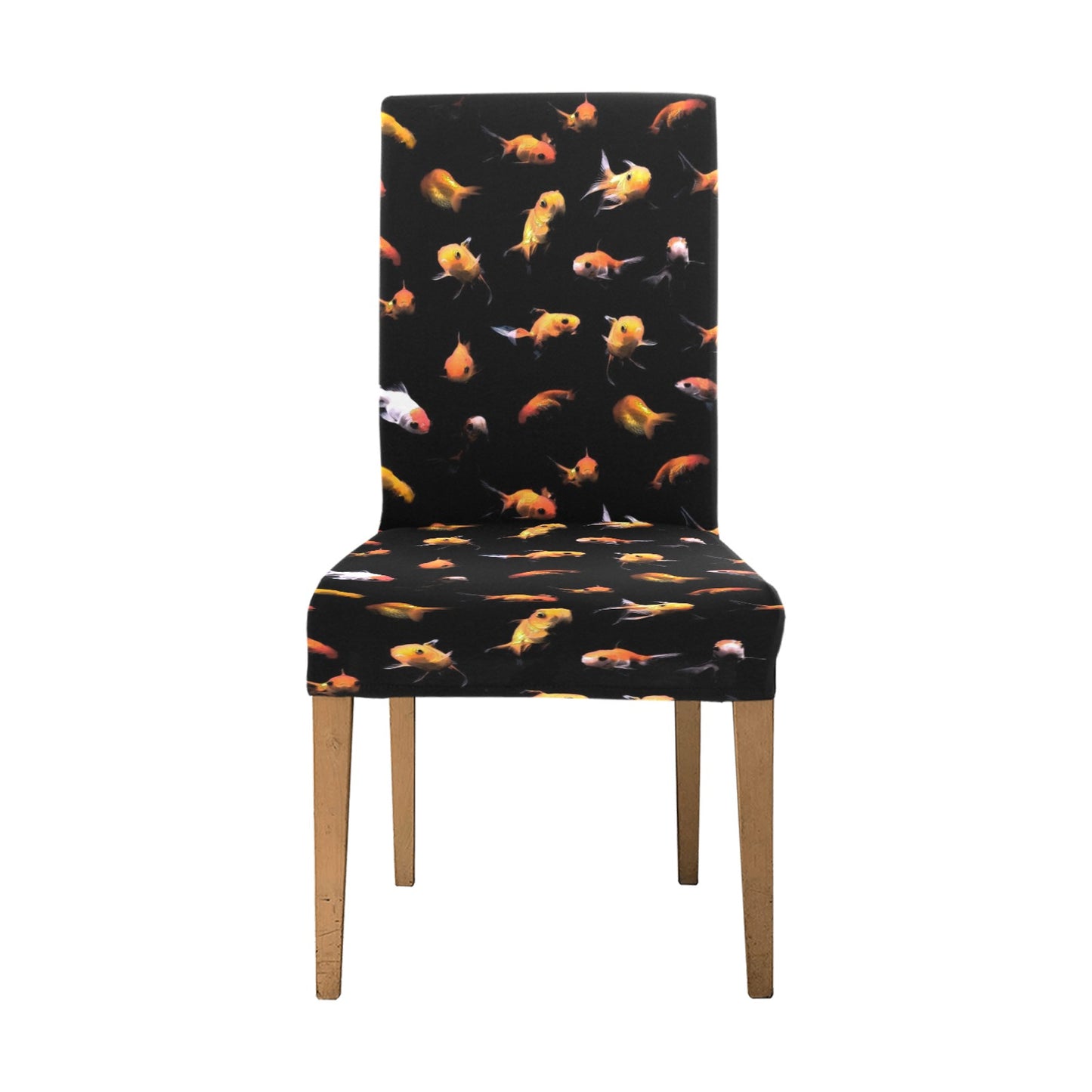 Goldfish Print Design LKS402 Dining Chair Slipcover