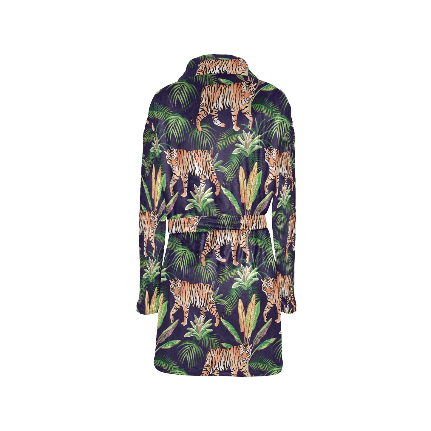 Tiger Jungle Women's Fleece Robe