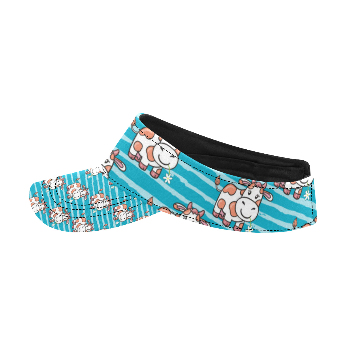 Cow Cute Print Pattern Unisex Sun Visor