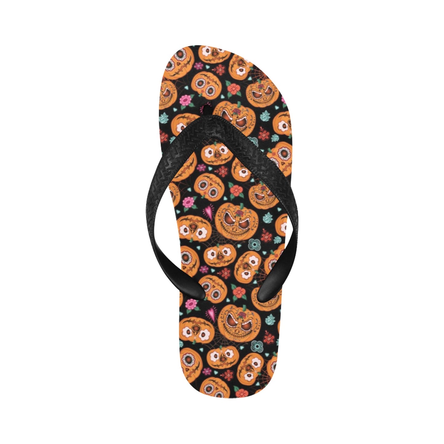 Halloween Print Design LKS402 Flip Flops