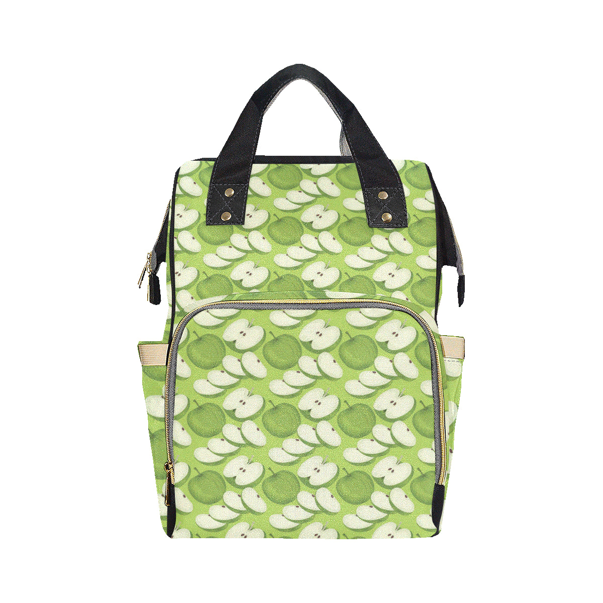 Apple Pattern Print Design AP010 Diaper Bag Backpack