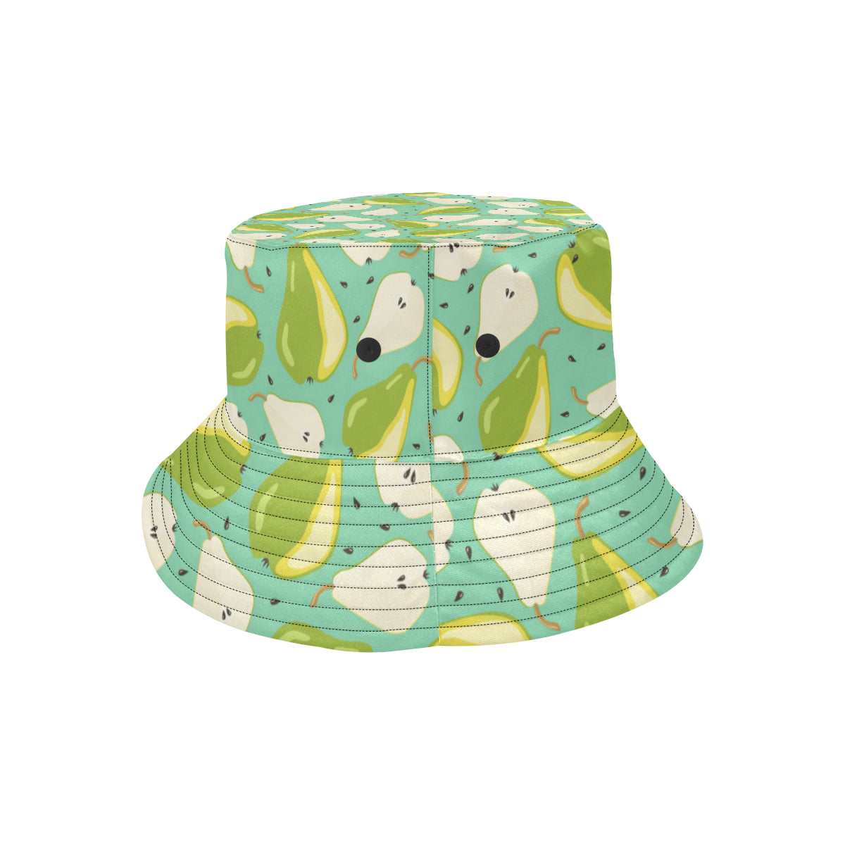 Pear Pattern Print Design PE04 Unisex Bucket Hat