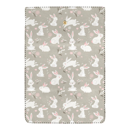 Rabbit Pattern Print Design RB03 Women's Trifold Wallet