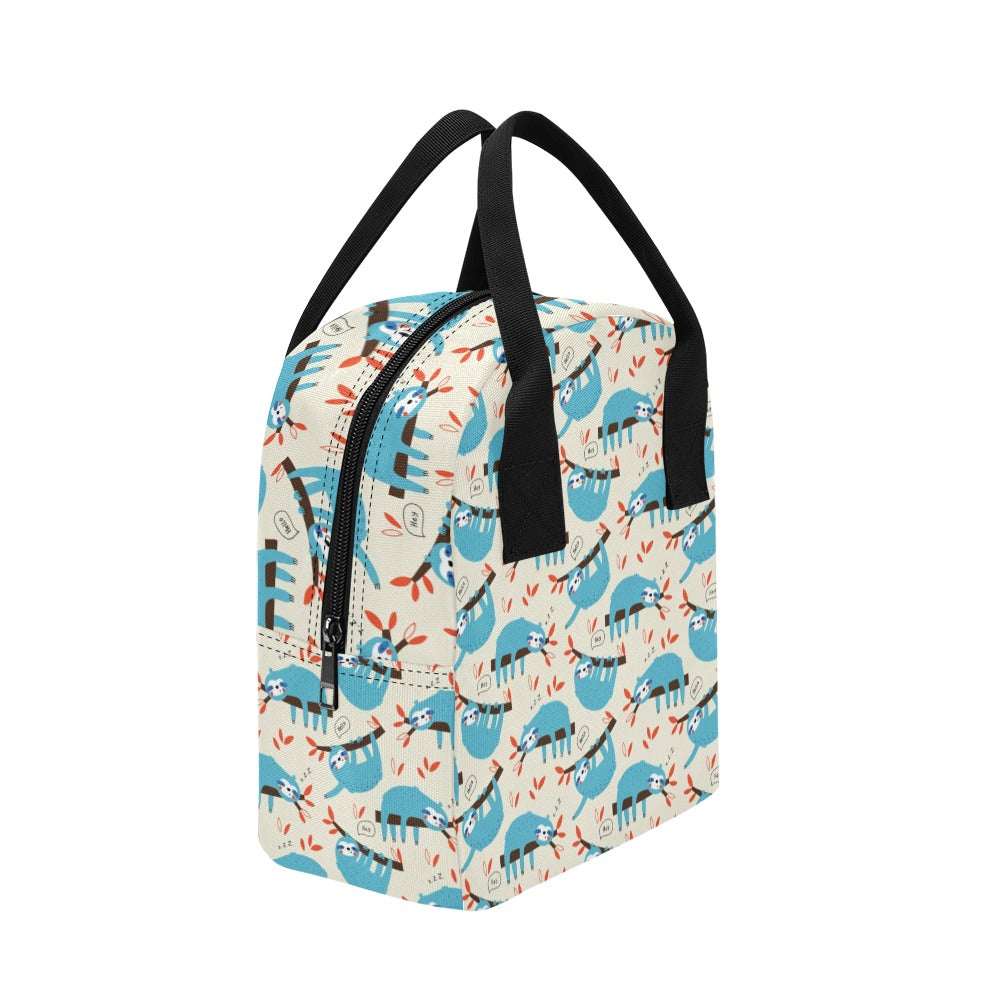 Sloth Print Design LKS3011 Insulated Lunch Bag