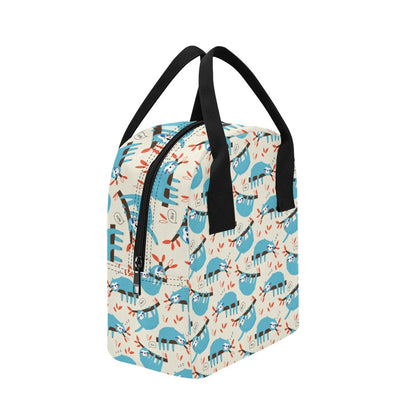 Sloth Print Design LKS3011 Insulated Lunch Bag