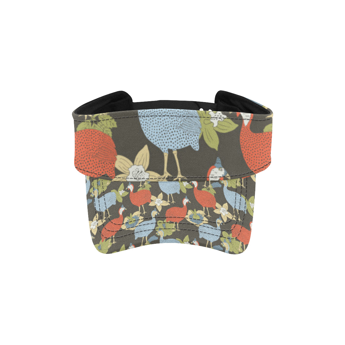 Guinea Fowl Pattern Print Design 02 Unisex Sun Visor