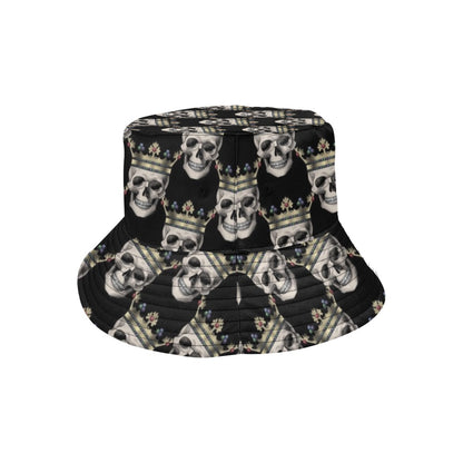 Skull King Print Design LKS3010 Unisex Bucket Hat