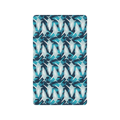 Shark Design Print Rubber Doormat