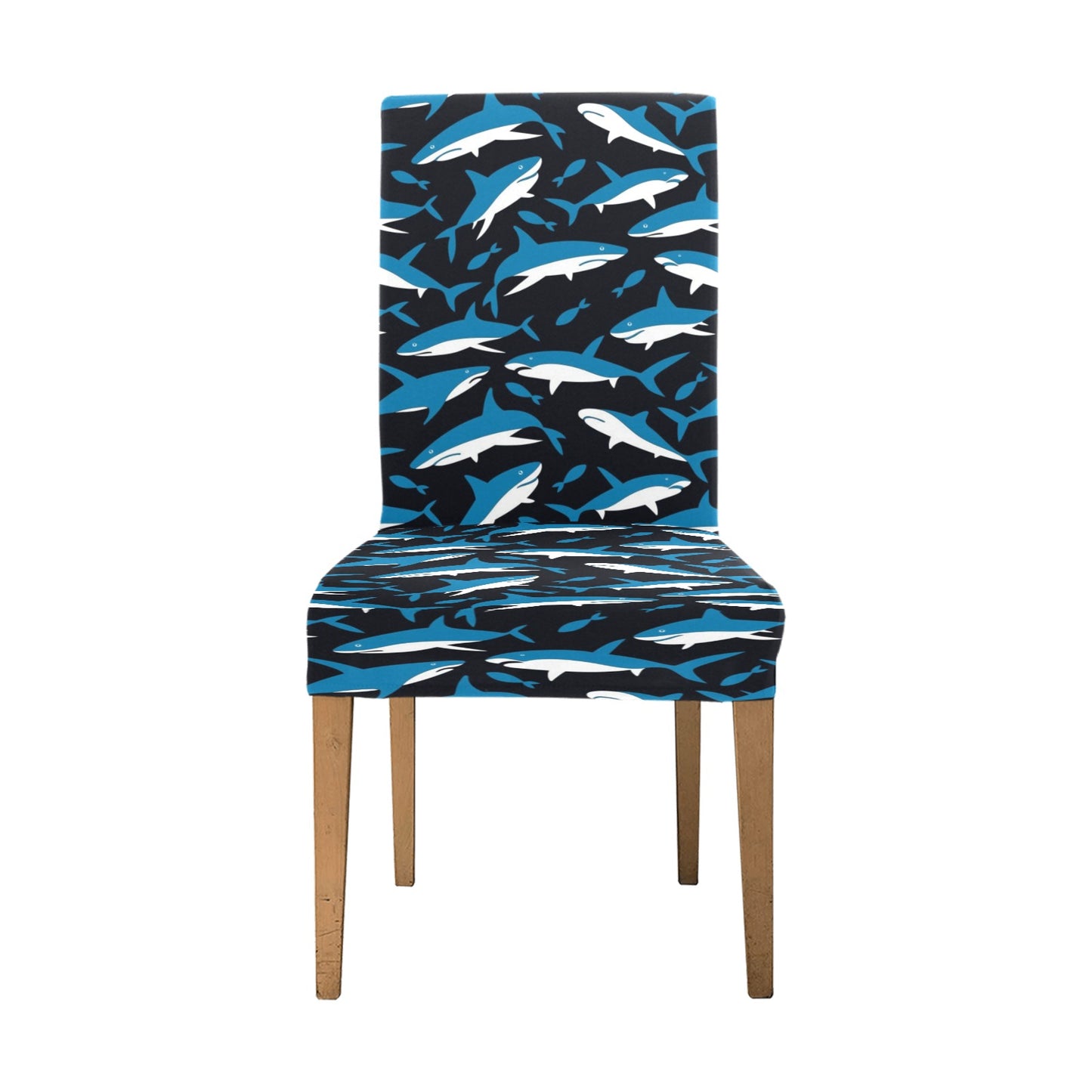 Shark Print Design LKS303 Dining Chair Slipcover