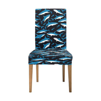 Shark Print Design LKS303 Dining Chair Slipcover