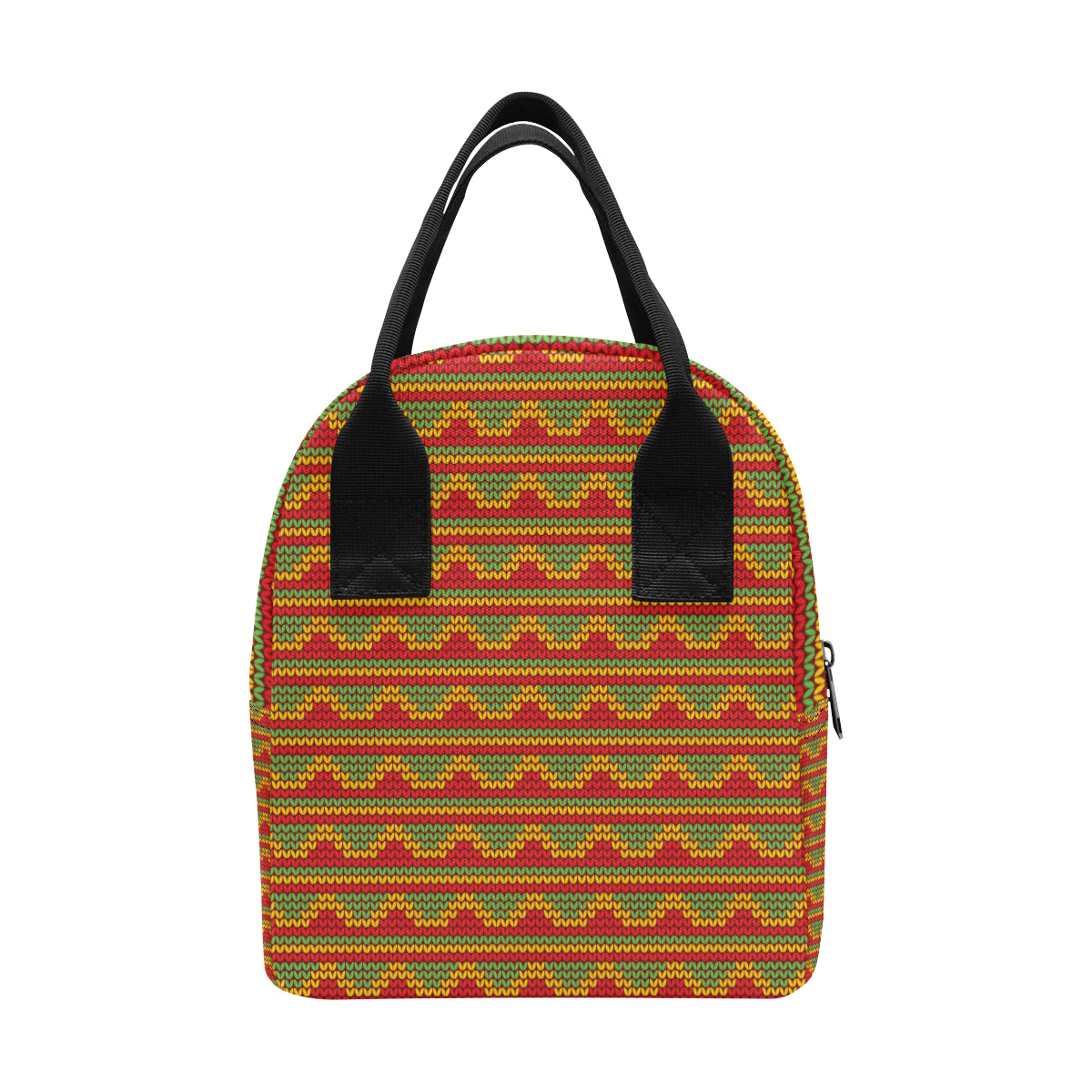 Rasta Reggae Color Print Insulated Lunch Bag