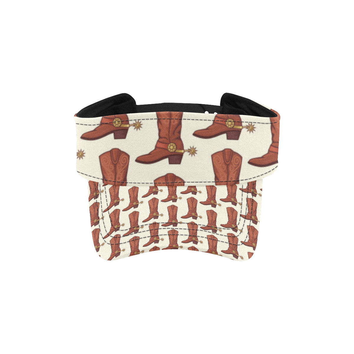 Cowboy Pattern Print Design 06 Unisex Sun Visor