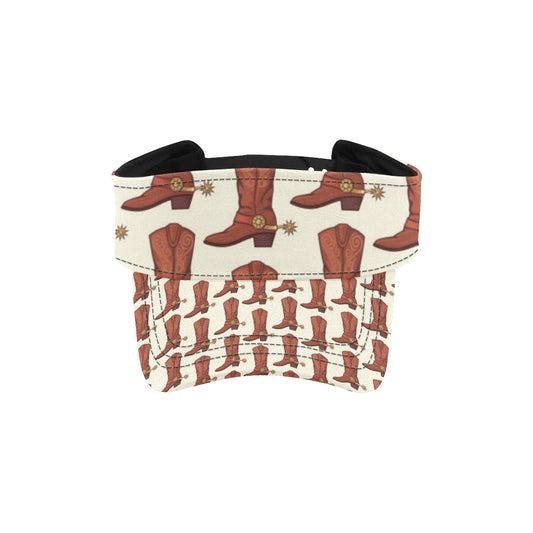 Cowboy Pattern Print Design 06 Unisex Sun Visor