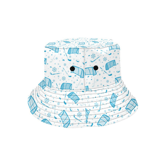 Hockey Print Design LKS303 Unisex Bucket Hat