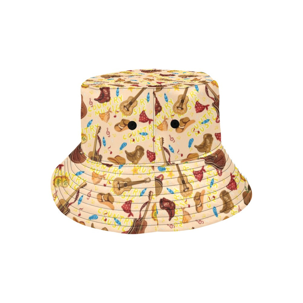 Western Lifestyle Print Design LKS303 Unisex Bucket Hat