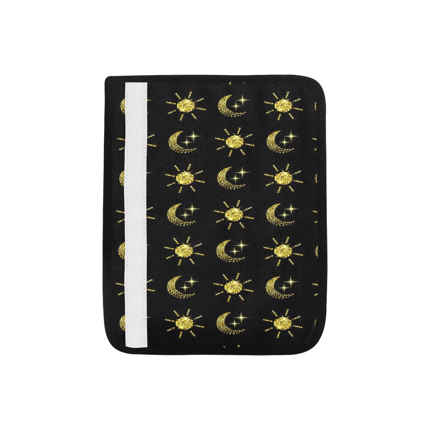 Sun Moon Print Design LKS304 Car Seat Belt Cover