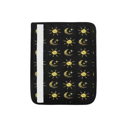Sun Moon Print Design LKS304 Car Seat Belt Cover