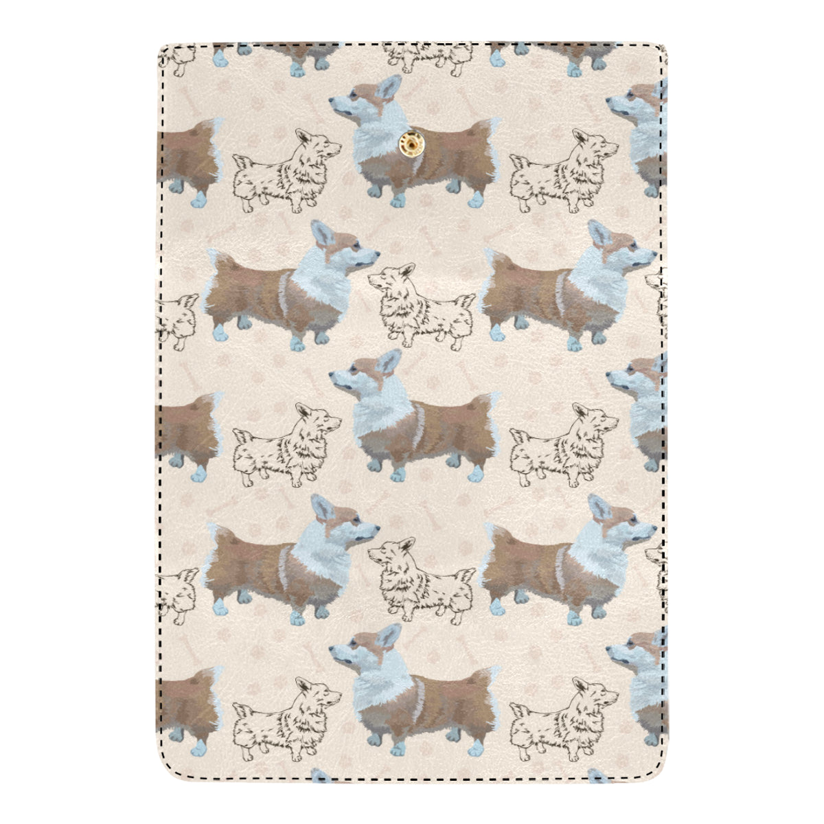 Pembroke Welsh Corgis Pattern Print Design A03 Women's Trifold Wallet